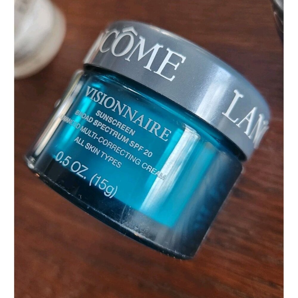 NEW Lancome Renergie Lift Multi Action and Visionnaire Sunscreen Cream 0.5 oz ea - Picture 3 of 4